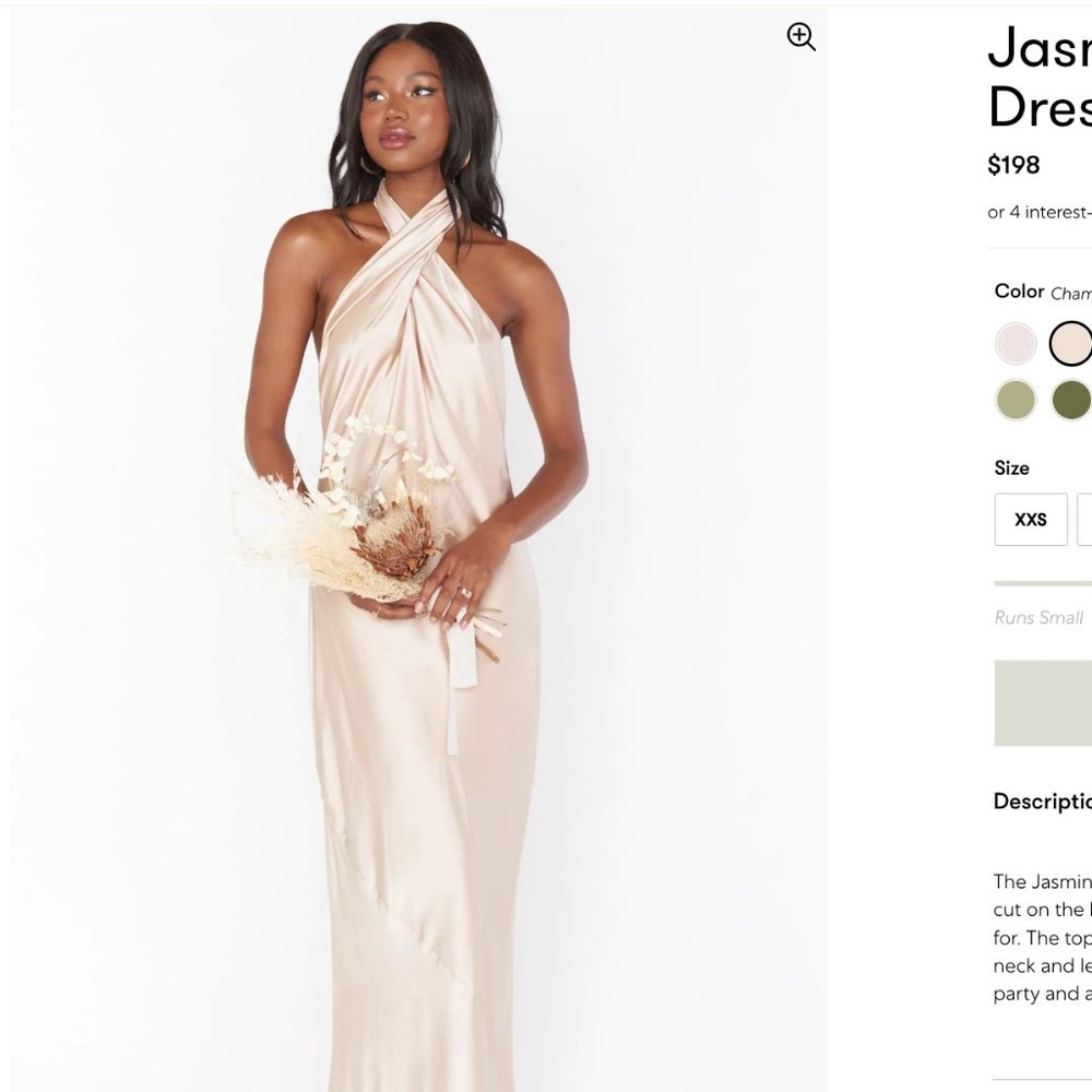 COPY - Stunning Show Me Your Mumu Jasmine Halter Maxi Dress